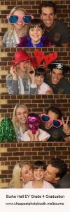 parents and kids at photo booth